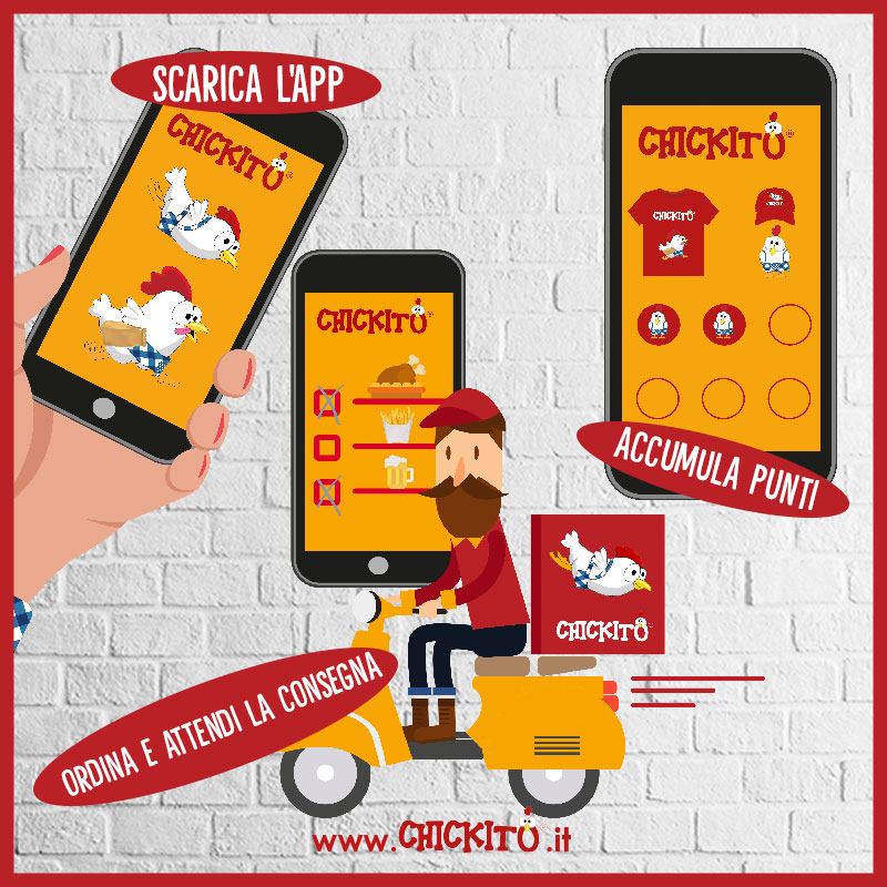 app chickito franchising pollo a domicilio