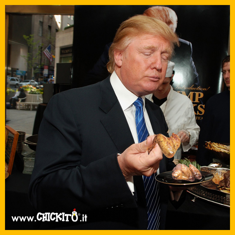 donald trump ali di pollo chickito franchising