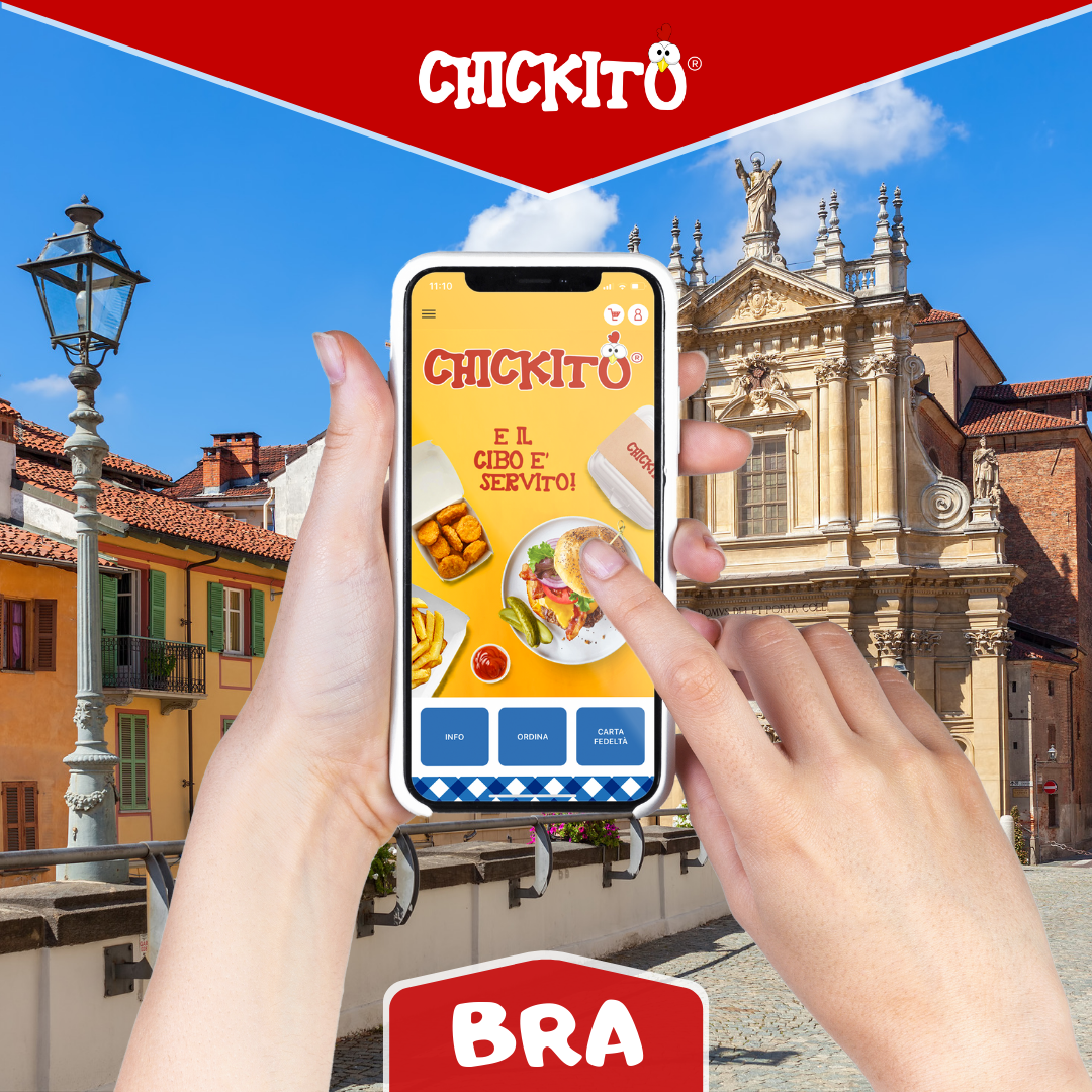 servizio cibo a domicilio chickito bra